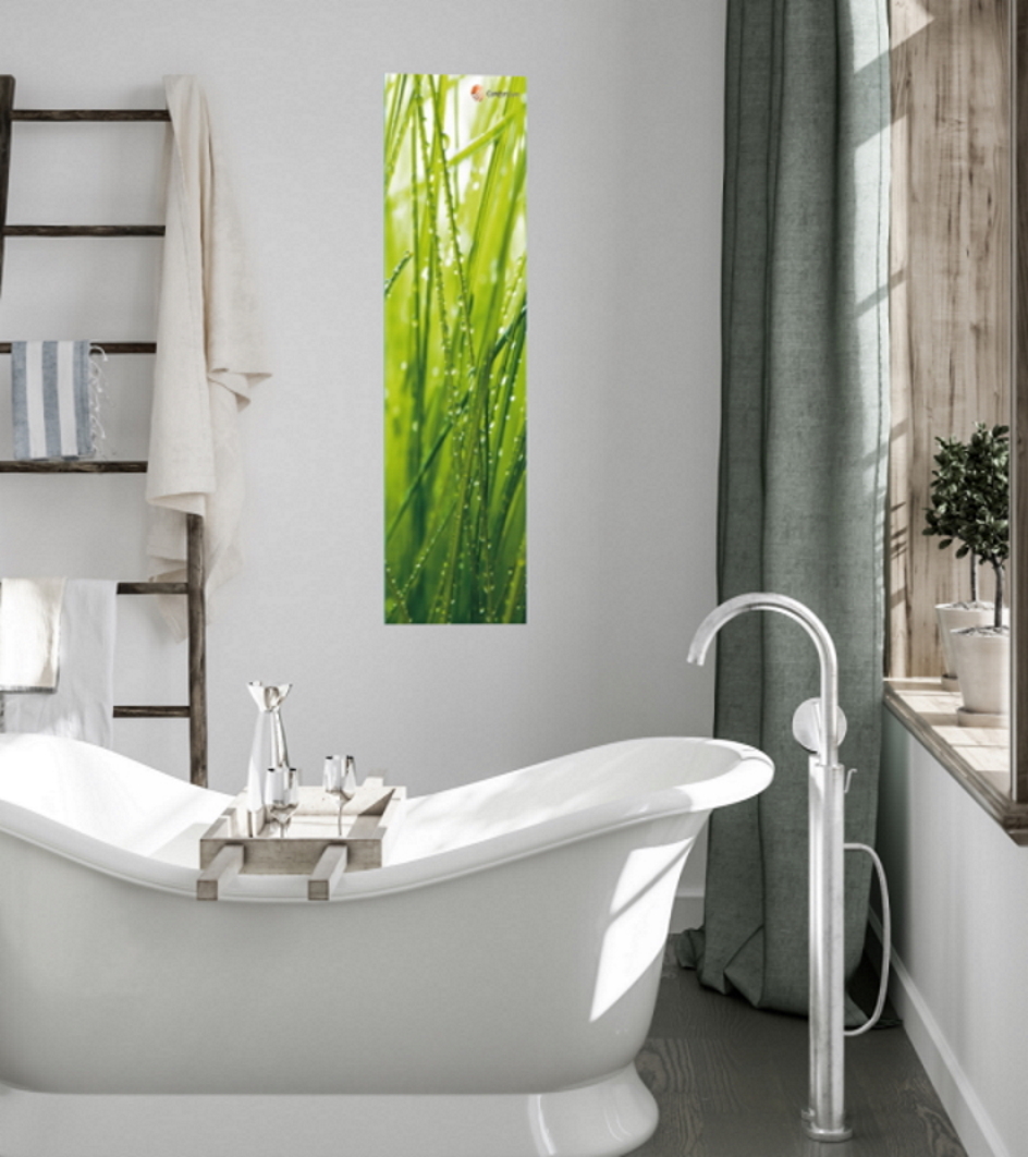 ComfortSun Bad Heizplatte Wunschmotiv Gras